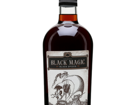 Black Magic Black Spiced Rum 750 ML Fashion