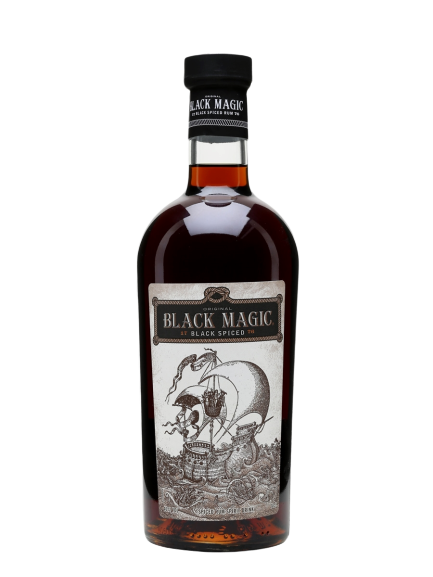 Black Magic Black Spiced Rum 750 ML Fashion