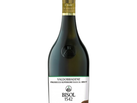 Bisol Prosecco di Valdobbiadene Superiore Brut Crede 750 ML For Sale