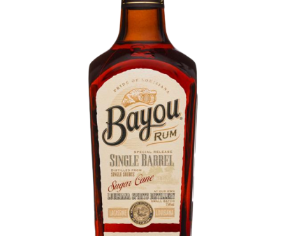 Bayou Rum Premium Rye Barrel Selection Small Batch Single Barrel Rum Special Release 750 ml Cheap