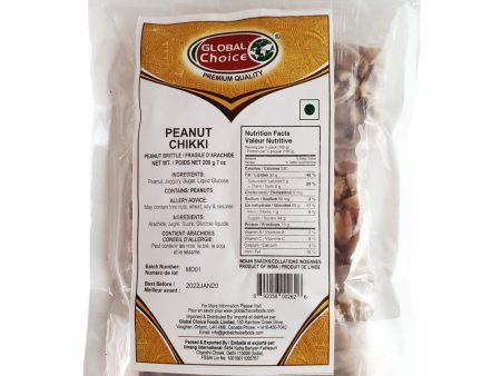 Global Choice Peanut Chikki 200gm Online now