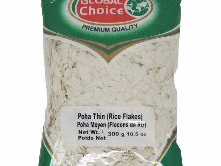 Global Choice Thin Poha 300gm (Rice Flakes) Fashion