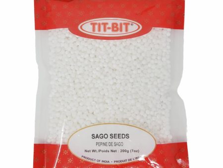 Tit-Bit Sago Seeds 200gm (Sabudana) Supply