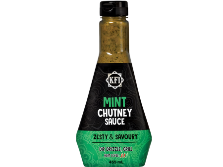 KFI Spicy Coriander Chutney Sauce 455ml on Sale