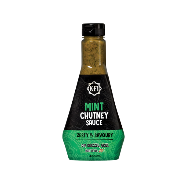 KFI Spicy Coriander Chutney Sauce 455ml on Sale