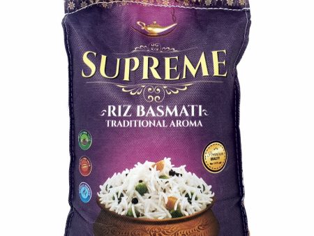 Supreme Basmati Traditional Aroma Rice 10lb (4.54Kg) Online Hot Sale