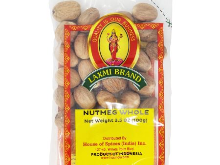 Laxmi Brand Nutmeg Whole 100g For Discount