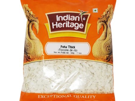 Indian Heritage Poha Thick (Rice Flaks) 500gm Cheap