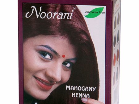 Noorani Henna Mahogany Color 60gm Hot on Sale