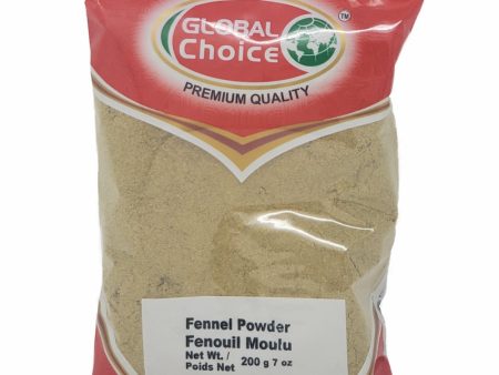 Global Choice Fennel Powder 200gm on Sale