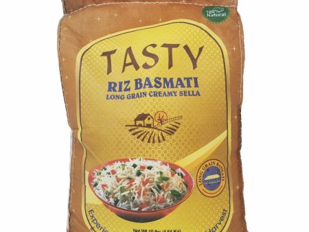 Al Barakah Basmati Long Grain Creamy Sella Rice 10lb (4.54kg) Online now